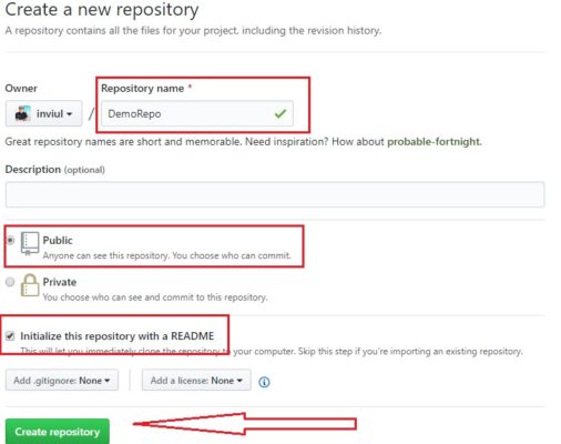 Create Github Repository