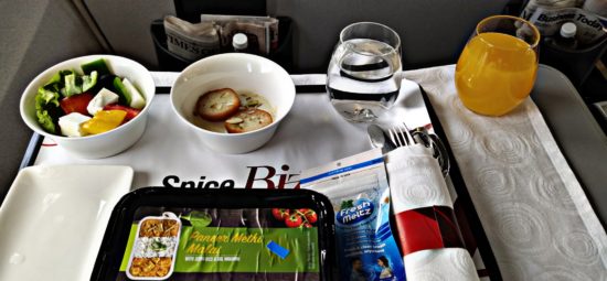Avinash Mishra Blogger Flight Meal