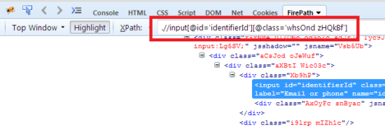 double attribute xpath in selenium webdriver