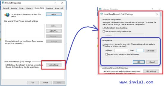 Set Proxy Manually