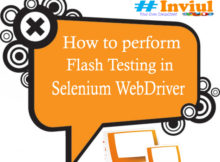 Flash Testing in Selenium
