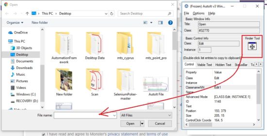 Open AutoIt tool