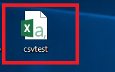 CSV File