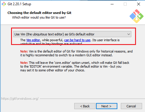 Default Editor