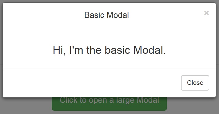 Bootstrap modal window