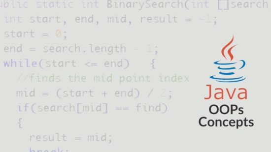 OOPs Concept in Java