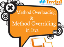 Method overloading and method overriding in Java Inviul